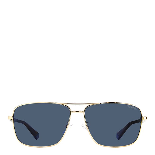 Polaroid Gold Navigator  Sunglasses Frames