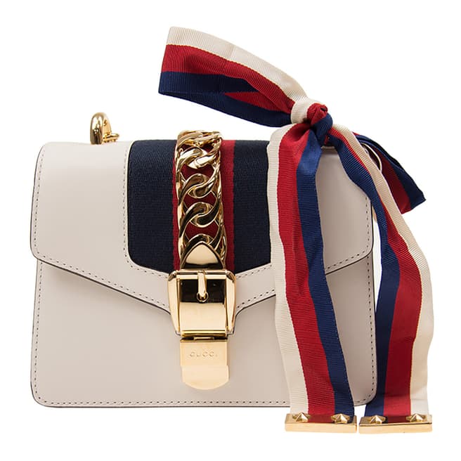 Gucci Gucci Sylvie Leather Mini Chain Bag