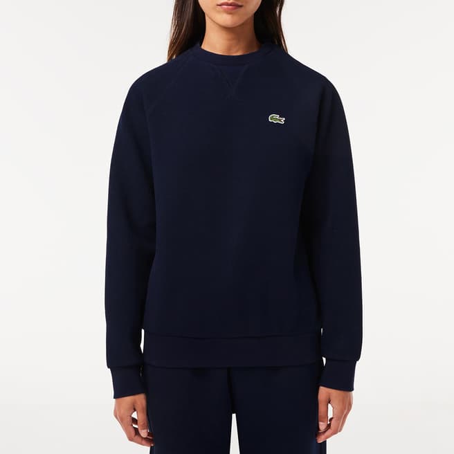 Lacoste Navy Cotton Sweatshirt