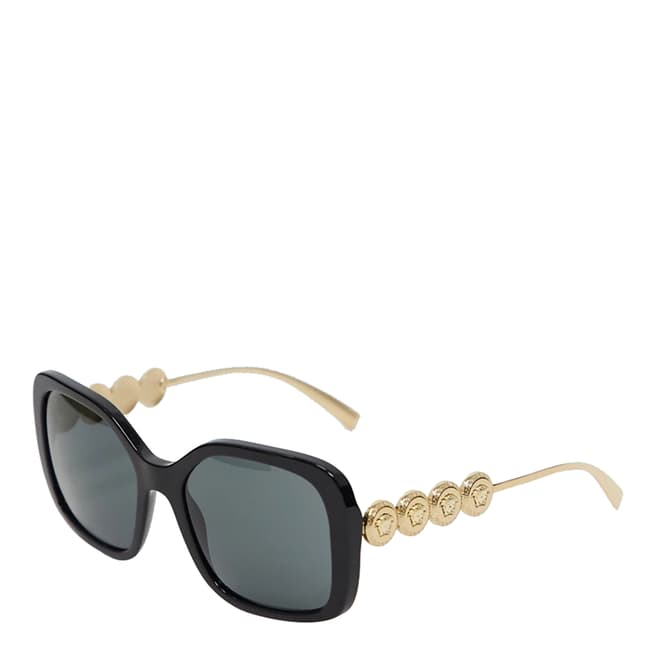 Versace Womens Black Versace Sunglasses 53mm