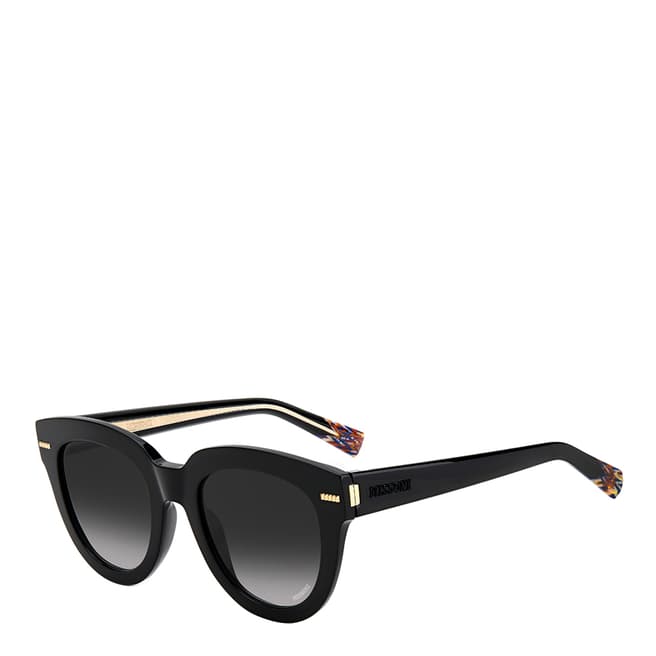 Missoni Black Dark Grey Shaded Cat Eye Sunglasses