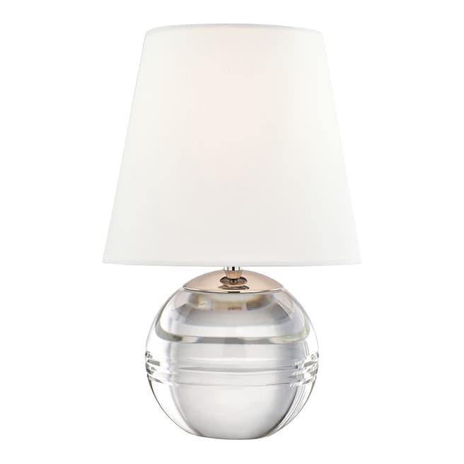 Hudson Valley Nicole Table Lamp, Silver