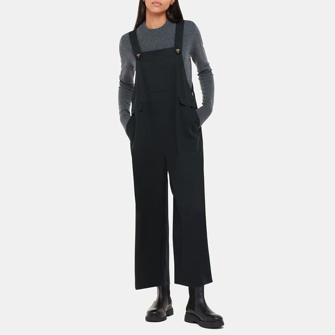 WHISTLES Black Riley Dungarees 