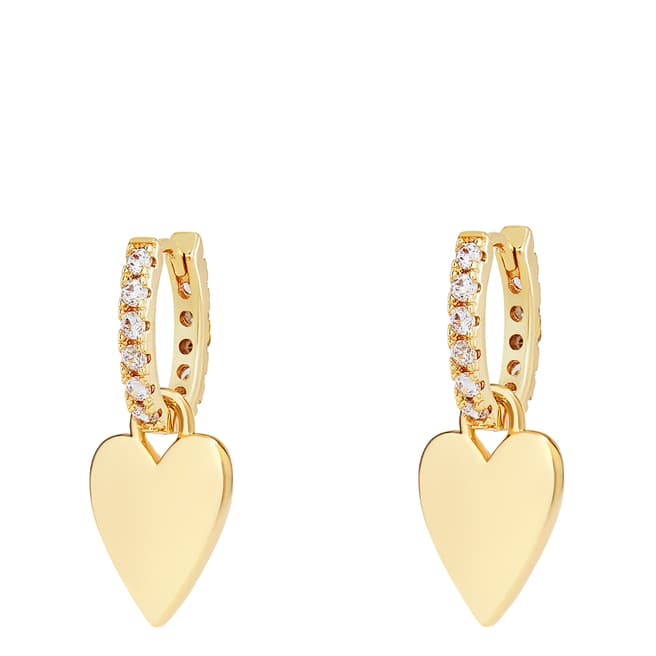 Celeste Starre 18K Recycled Gold Love Drop Earrings