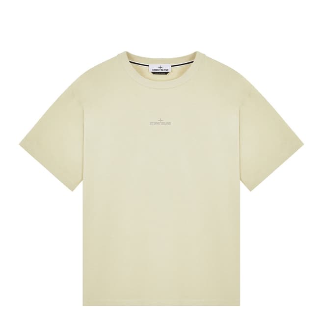 Stone Island Pistacchio ′Camo One′ Cotton T-Shirt