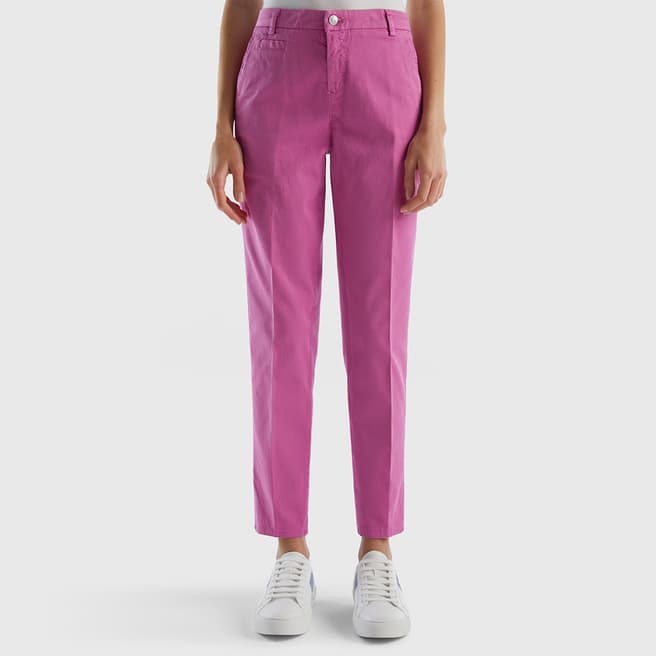 United Colors of Benetton Pink Regular Trousers