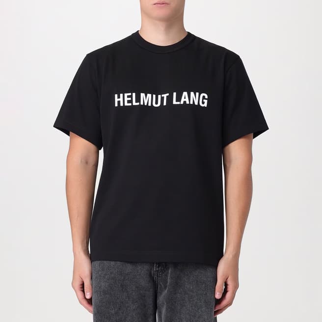 HELMUT LANG Black Core Cotton T-Shirt