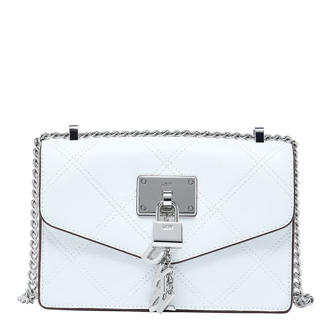 DKNY  Optic White Elissa Small Shoulder Bag