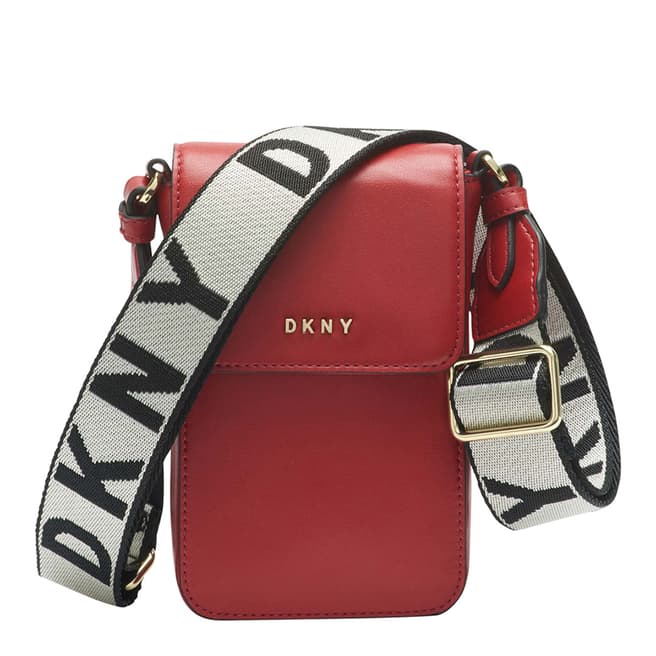 DKNY  Bright Red Winonna Flap Phone Case