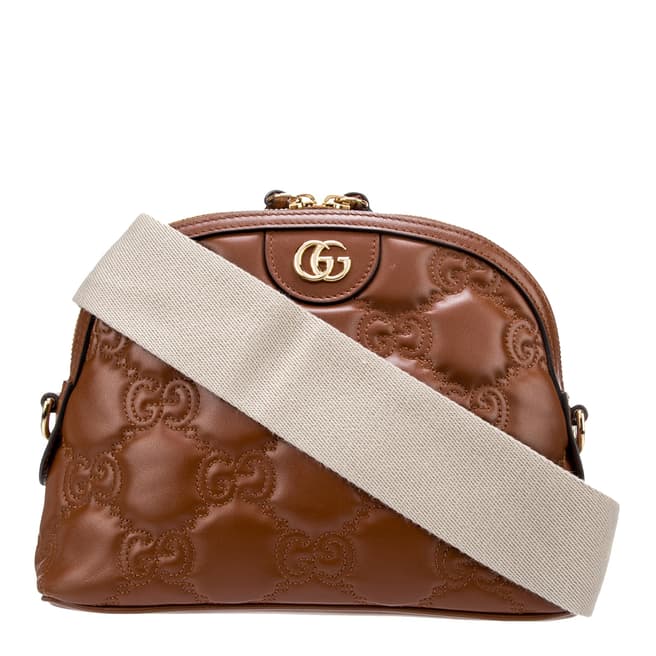 Gucci Gucci Brown GG Matelasse Small Bag