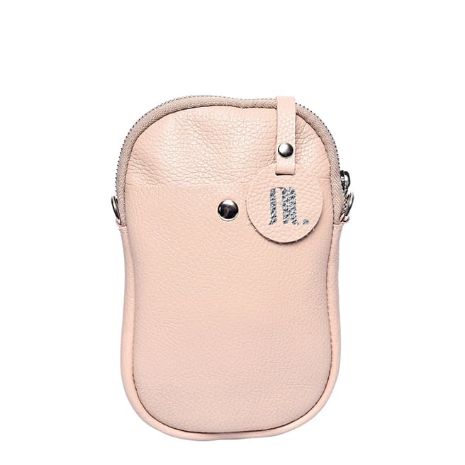 Anna Luchini Pink Leather Crossbody bag