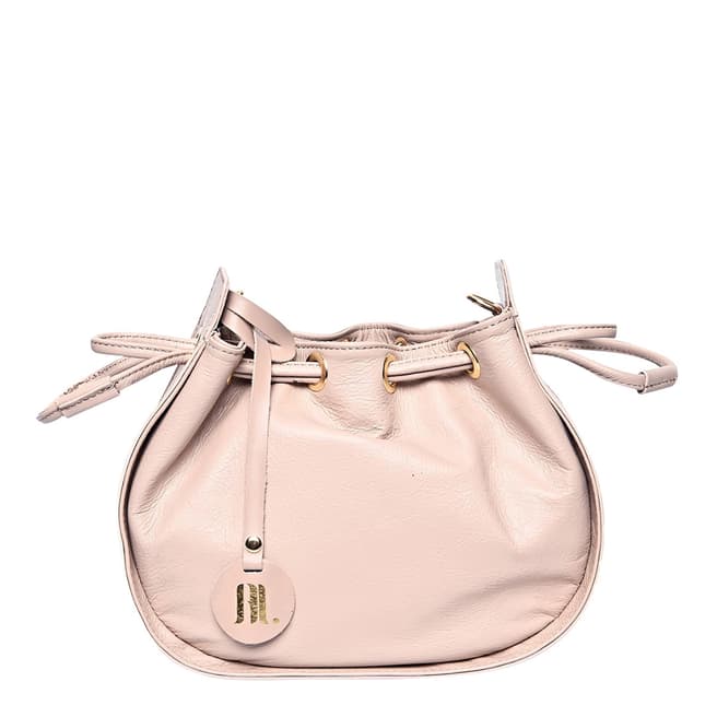 Anna Luchini Pink Leather Crossbody bag