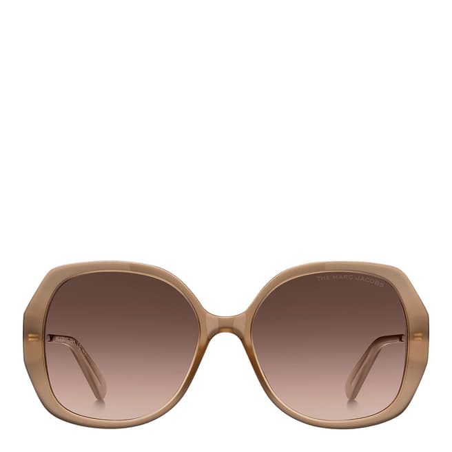 Marc Jacobs Beige Square Sunglasses