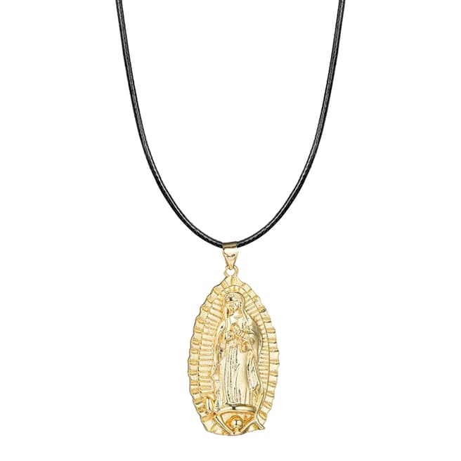 Stephen Oliver 18K Gold Iconic Spiritual Necklace