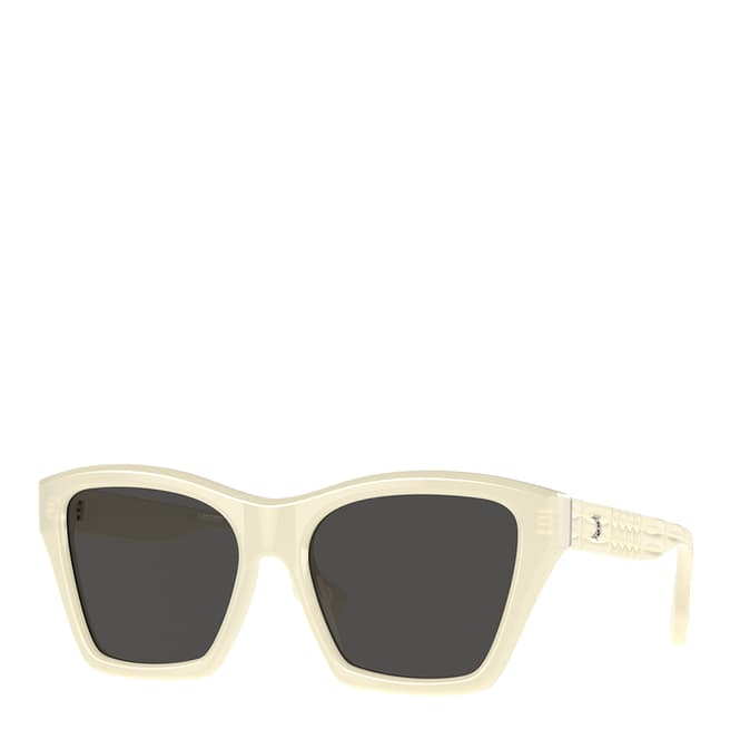 Burberry Women's Yellow Burberry Sunglasses 54mm
