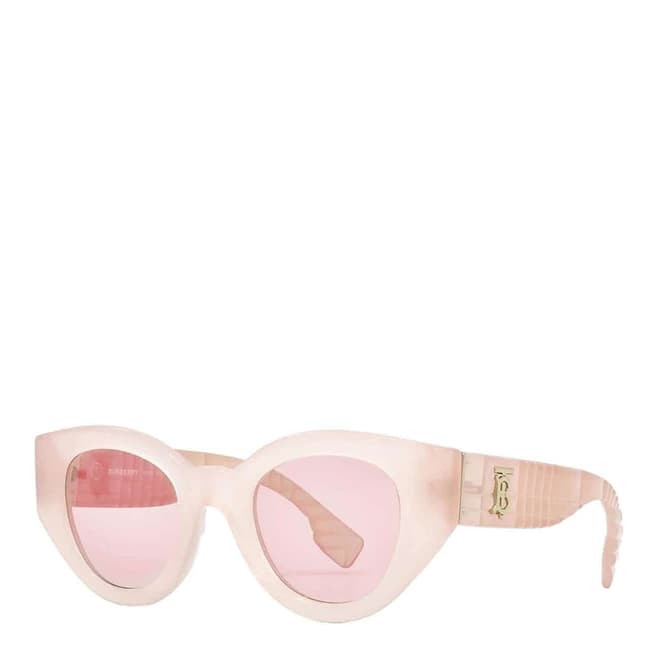 Burberry Women's Pink Burberry Sunglasses 47mm