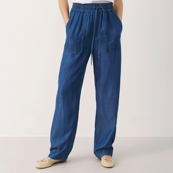 Part Two Navy Beth Trouser 