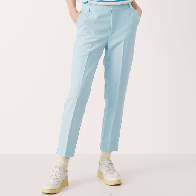 Part Two Blue Urbana Suit Trouser