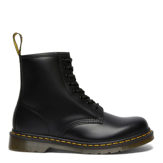 Dr Martens Unisex Black Unisex 1460 Smooth Leather Lace Up Boots