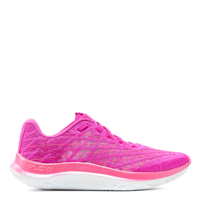 Under Armour Women's Pink FLOW Velociti Wind Trainers