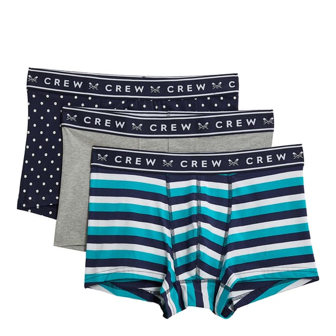 Crew Clothing Multi 3 Pack Boxers