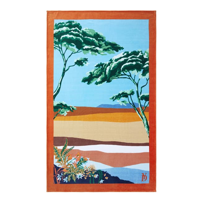 Yves Delorme Parasols Beach Towel