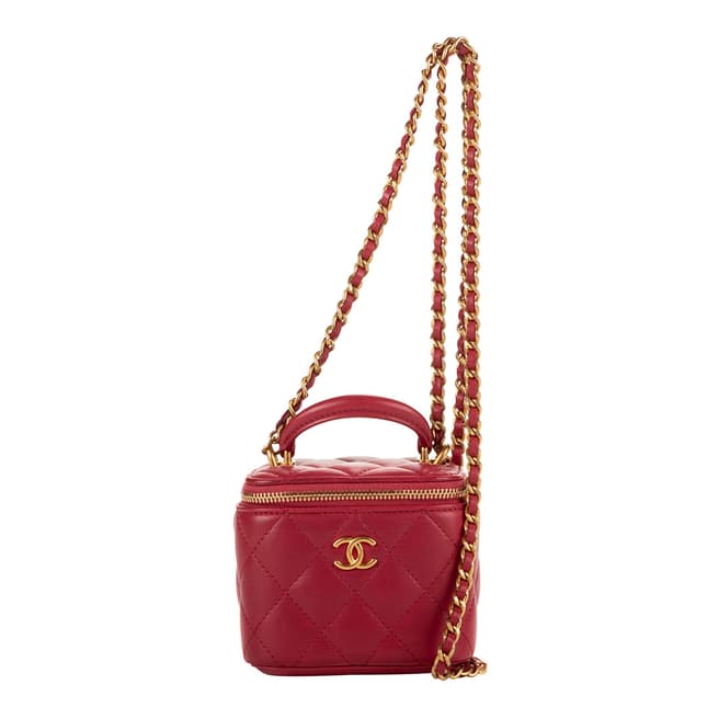 Vintage Chanel Raspberry Vanity Mini Shoulder bag