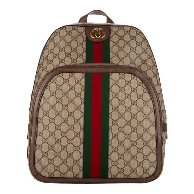 Vintage Gucci Beige Ophidia Backpack