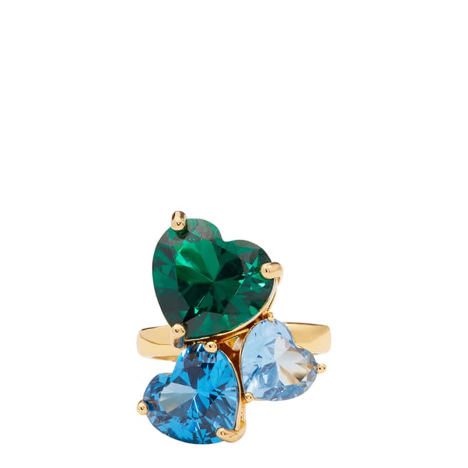 Kate Spade Blue My Love Cluster Ring