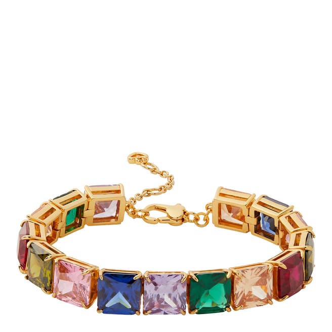 Kate Spade Gold Princess Cut Bracelet