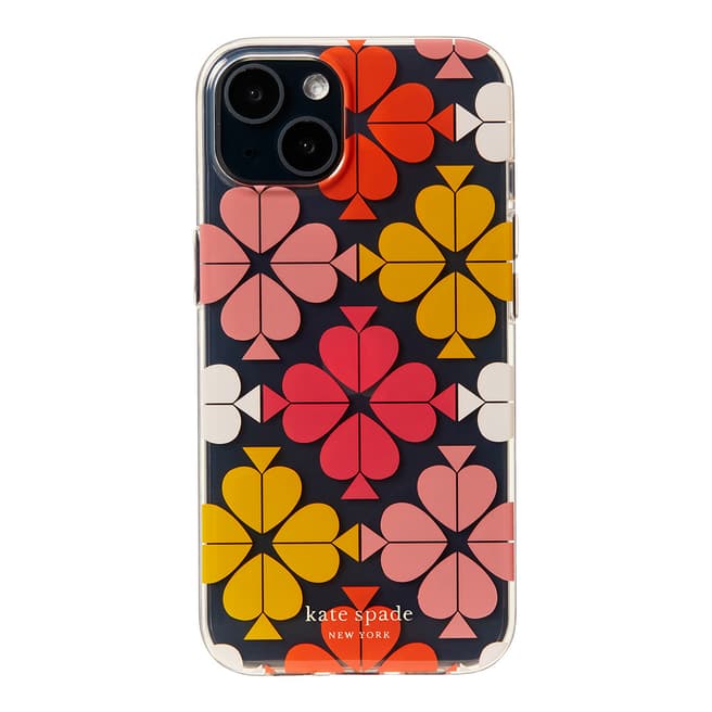 Kate Spade Multicolour Spade Flower Iphone 13 Case