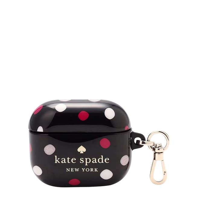 Kate Spade Black Other Glimmer Dot Printed Airpod Gen 3 Case