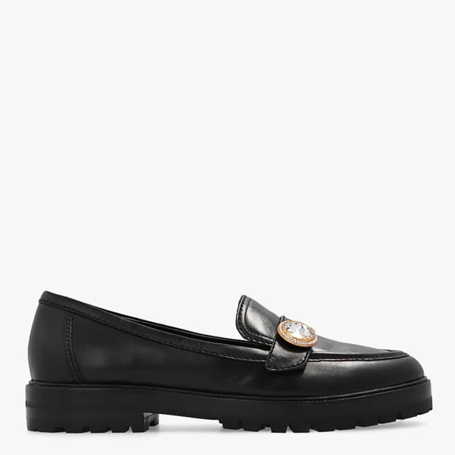 Kate Spade Black Leather Loafers