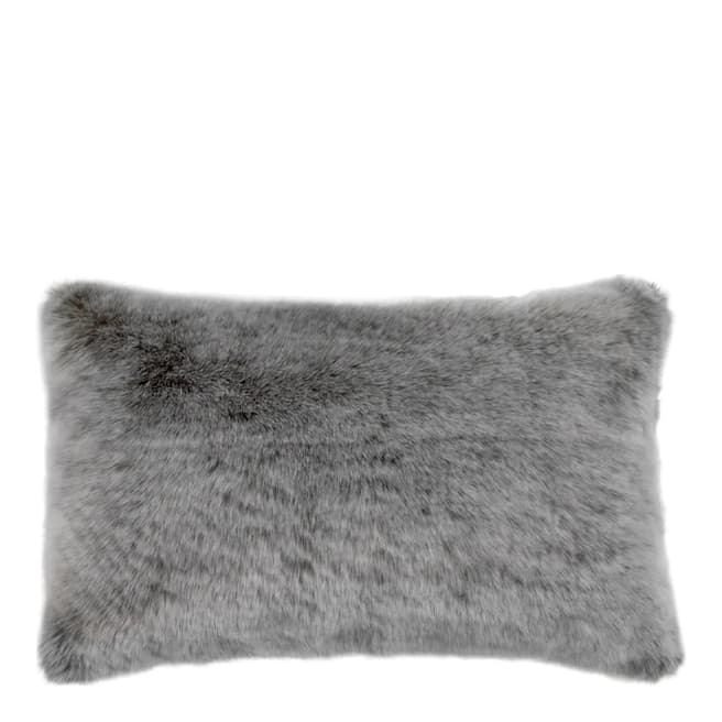 Eichholtz Alaska Faux Fur Scatter Cushion Rectangular, Grey