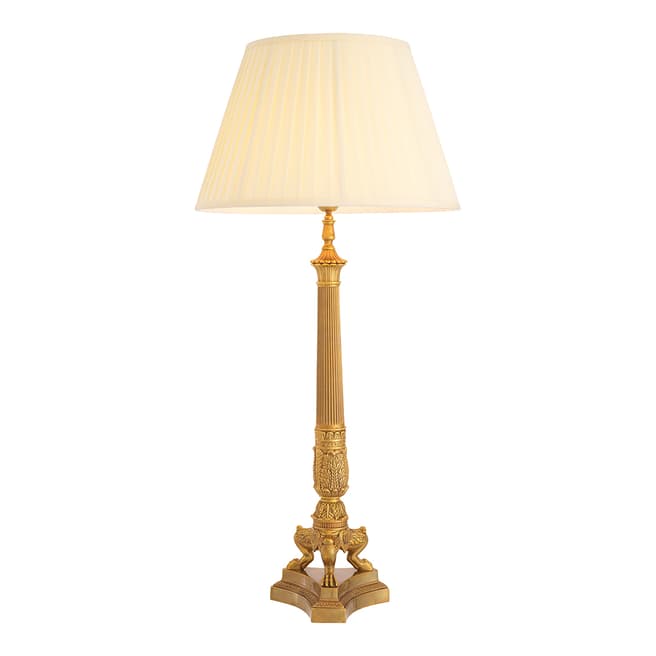 Eichholtz Marchand Table Lamp, Vintage Brass