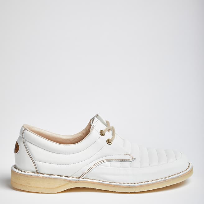 POD White Jagger Leather Lace Up Shoe