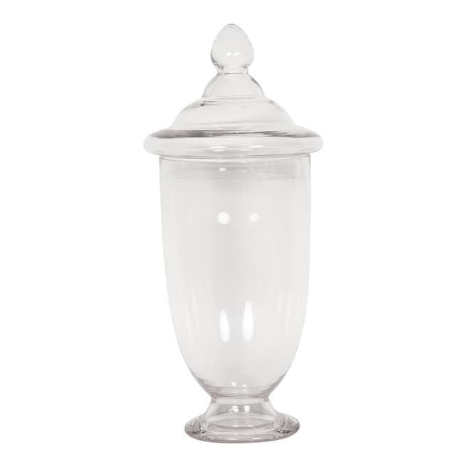 The Libra Company Glass Apothecary Jar, Large
