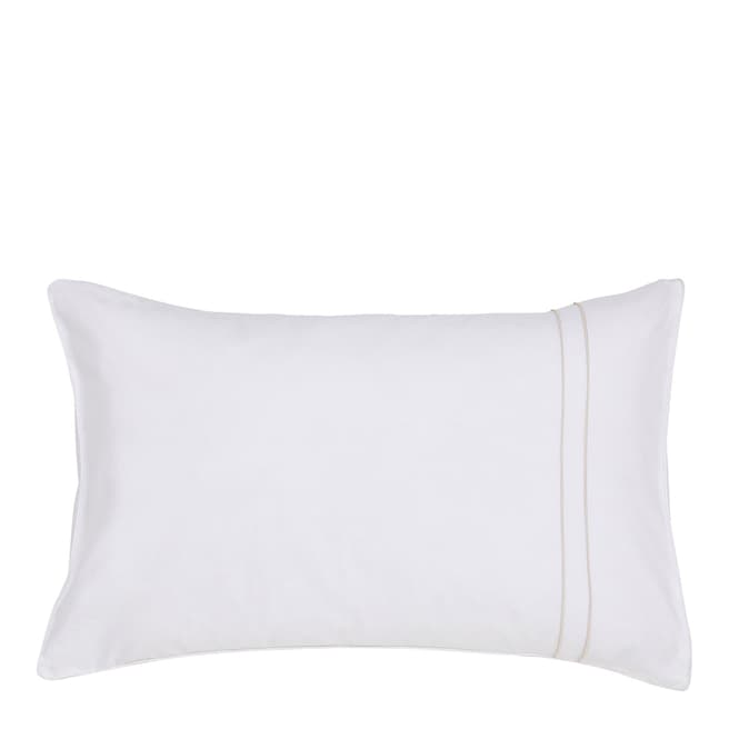 Murmur Catherine Standard Pillowcase, Ivory