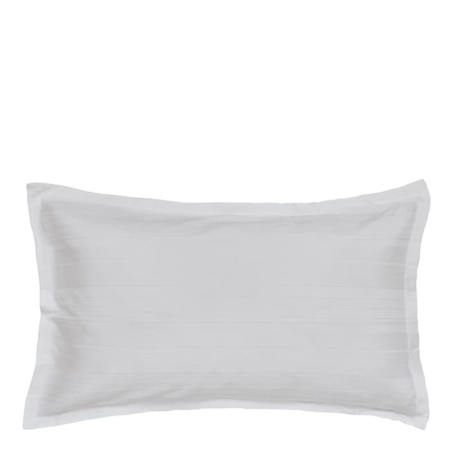 Murmur Seren Oxford Pillowcase, White