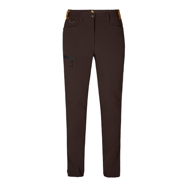 Seeland Brown Womens Stretch Trousers