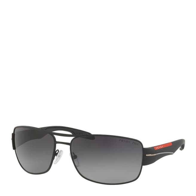 Prada Men's Black Prada Sunglasses 65mm