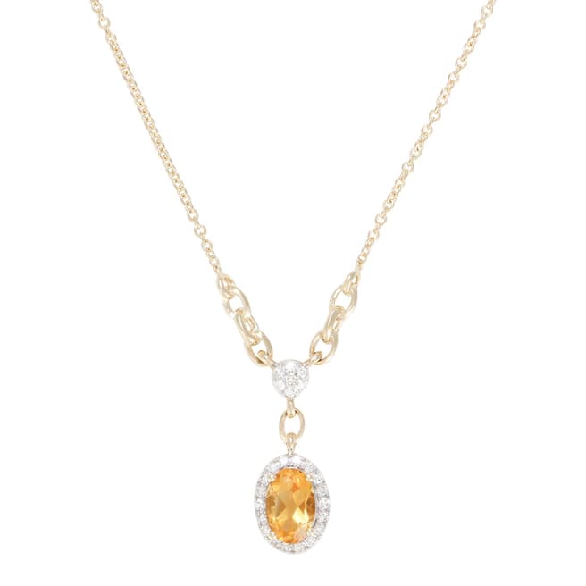 Diamantini Yellow Gold Assirala Necklace