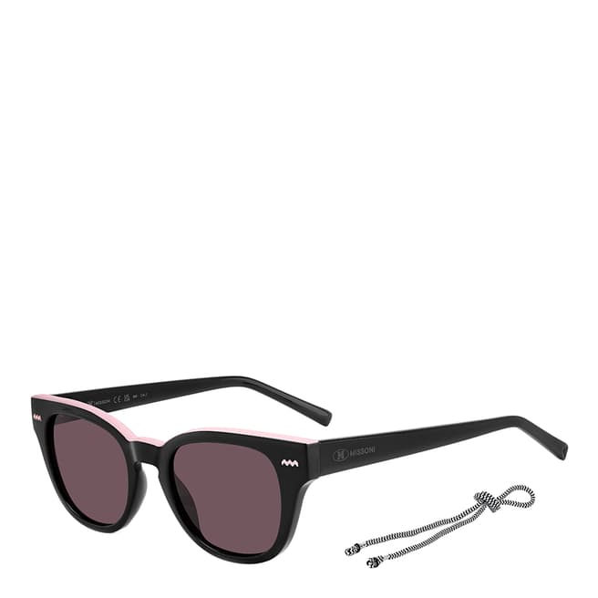 Missoni Black Rectangular Sunglasses