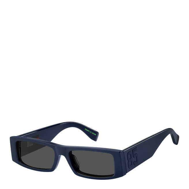 Tommy Hilfiger Blue Rectangular Sunglasses