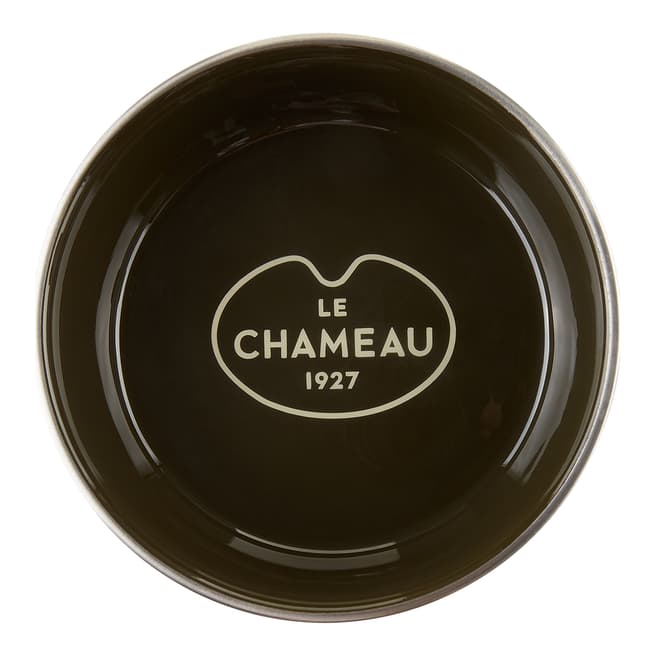 Le Chameau Stainless Steel Dog Bowl, Vert Chameau