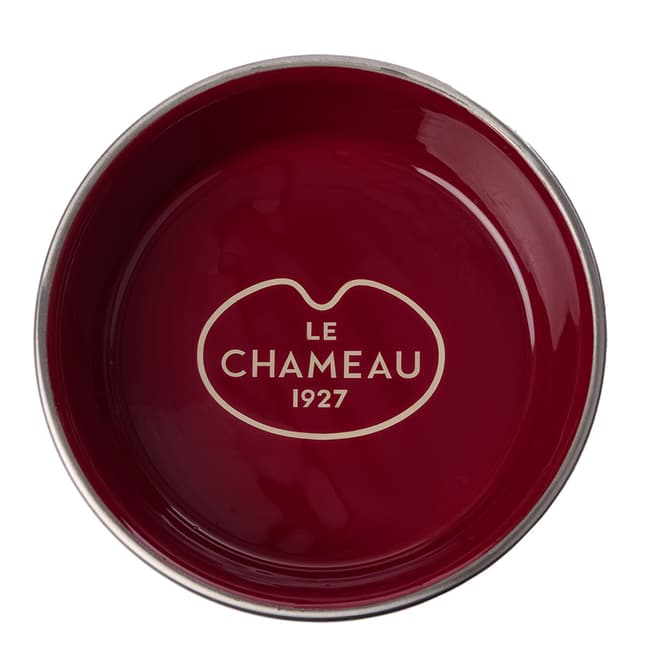 Le Chameau Stainless Steel Dog Bowl, Rouge