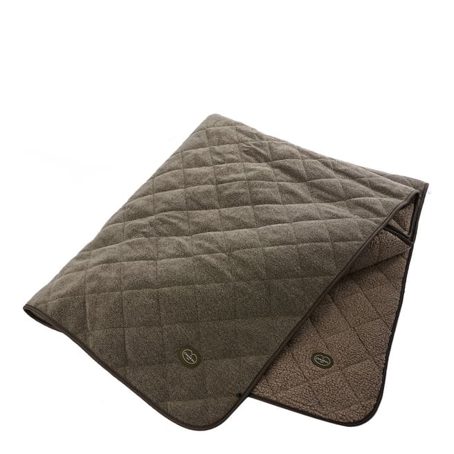 Le Chameau Quilted Throw - Large, Vert Chameau