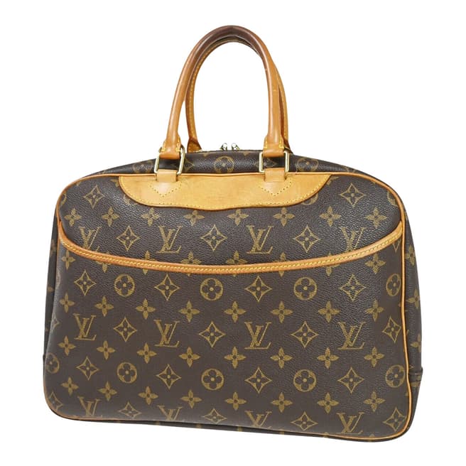 Vintage Louis Vuitton Brown Louis Vuitton Deauville Handbag