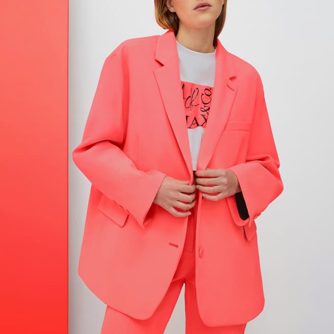 Max&Co. Coral Pink Chou Blazer