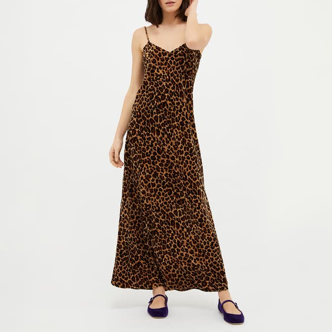 Max&Co. Leopard Print Timbro Dress